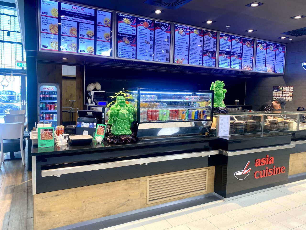 Asian cuisine restaurant interior